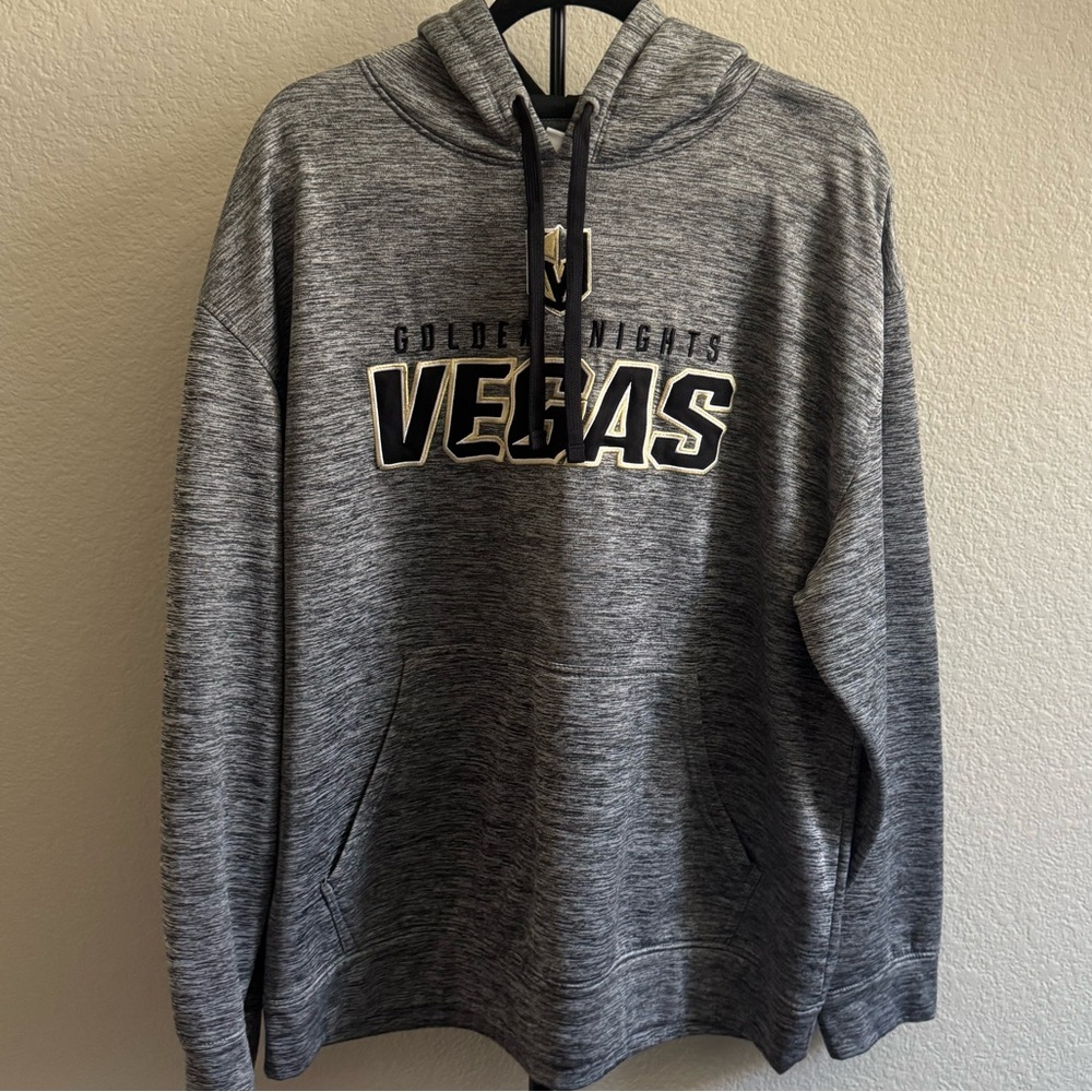 NHL Golden Knights Vegas Gray Heather Hoodie